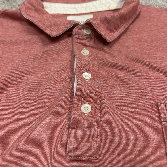 Billy Reid Polo Shirt Mens XXL 2XL Cotton Preppy Casual Collared - Picture 7 of 8
